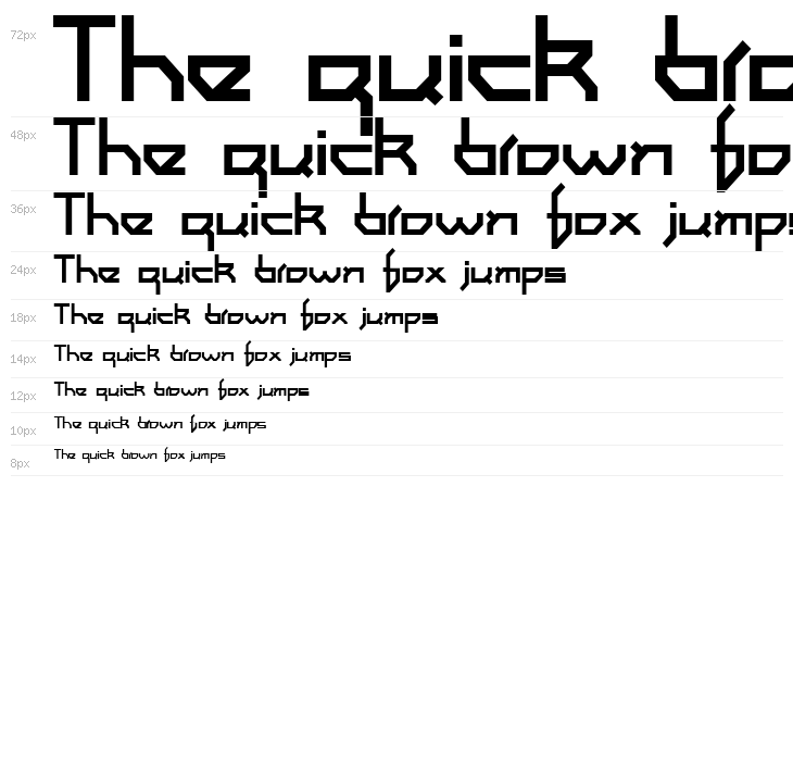 I am simplified Bold Waterfall