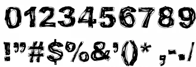 I believe in life before death Font OTHER CHARS