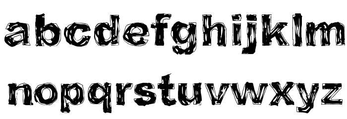 I believe in life before death Font LOWERCASE