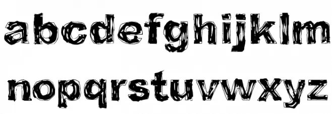 I believe in life before death Font LOWERCASE