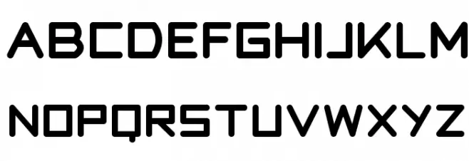 I hate futur Regular フォント 大文字