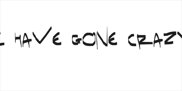 I have gone crazy Logo