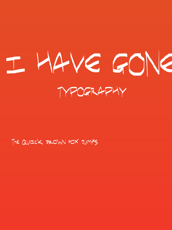 I have gone crazy Poster