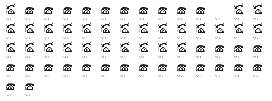 I just call Character Map