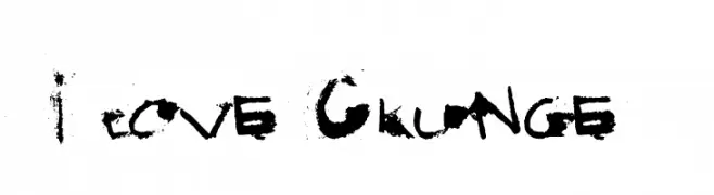 I love Grunge 