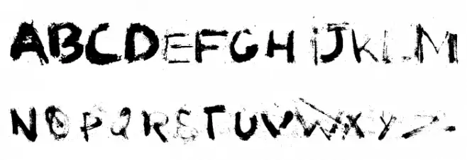 I love Grunge Шрифта ВЕРХНИЙ