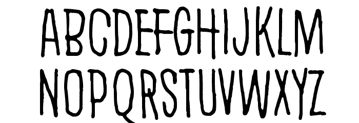 I love the smell of rain Font LOWERCASE