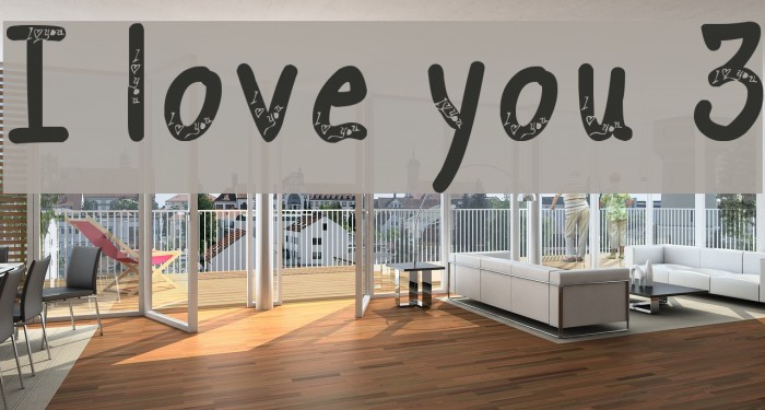 I love you 3 Example 1