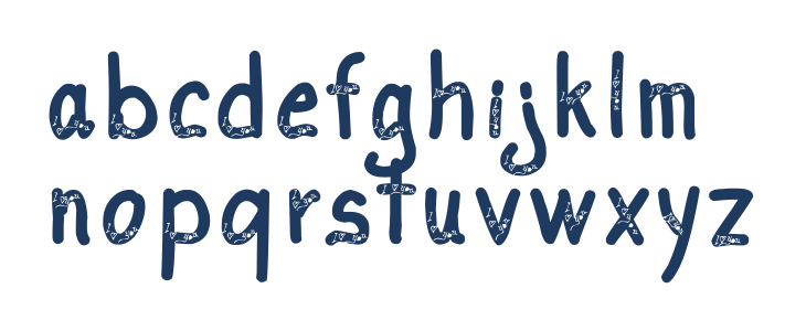 I love you 3 Lowercase