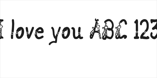 I love you ABC 123 Logo