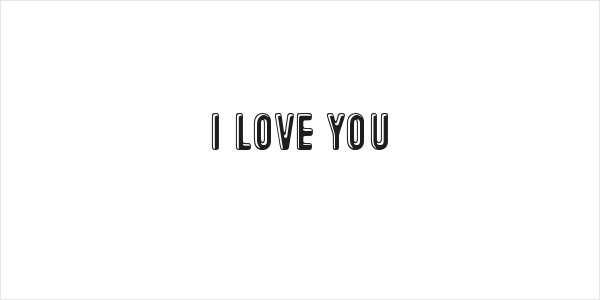 I love you Logo