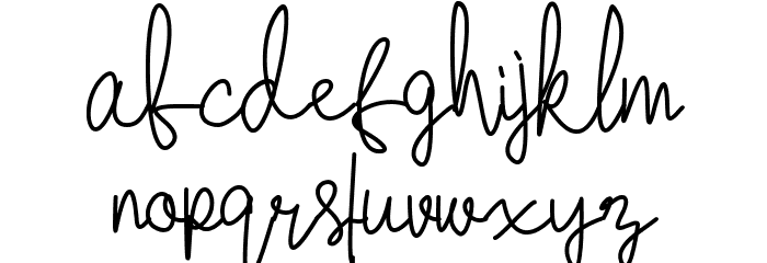 I miss you but i hate you Font LOWERCASE