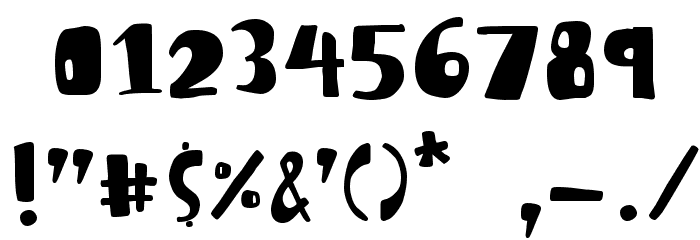 I suck at golf Font OTHER CHARS