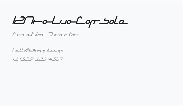 I2ArabiaConsole Business Card