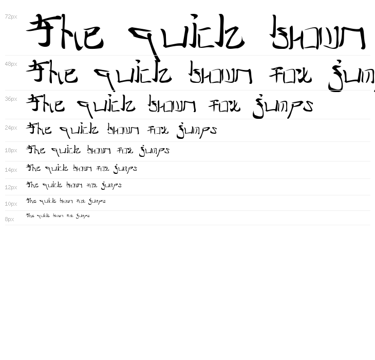 I2technoBrush Waterfall