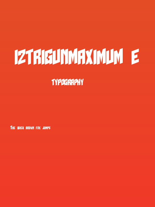 I2trigunMaximum E Poster