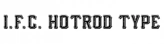 I.F.C. HOTROD TYPE  لخطوط تنزيل