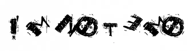 I'M NOT EMO  Descarca Fonturi Gratis