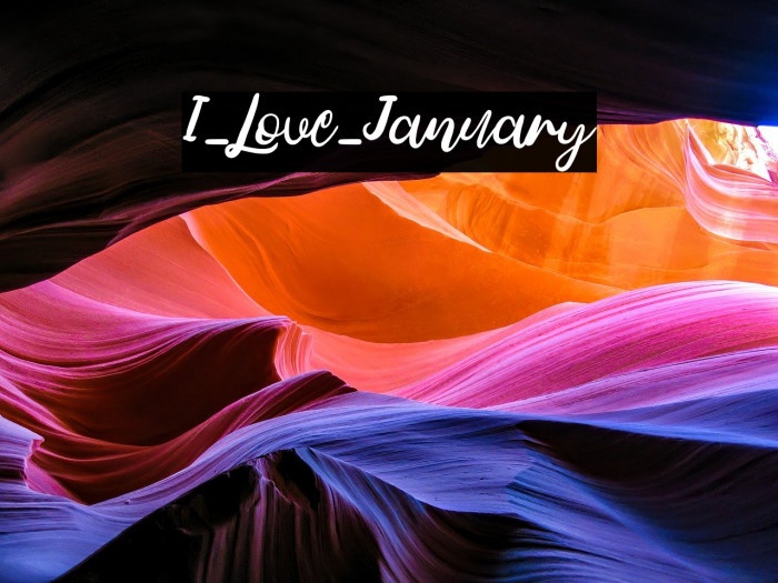 I_Love_January Example 1
