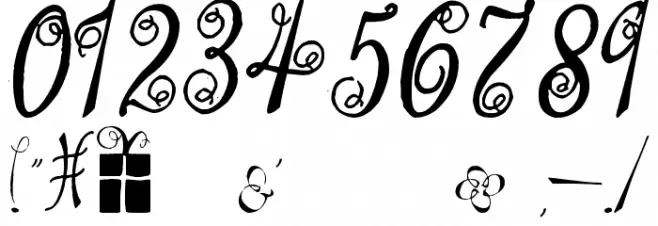 I'm Bored Font OTHER CHARS