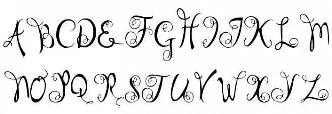 I'm Bored Schriftart Groß