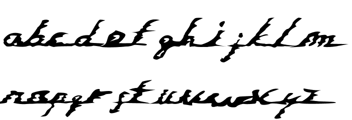 I'm-NOT-Weapon Font LOWERCASE