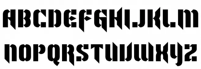 I'm Not Like Most Fonts Polices MAJUSCULES