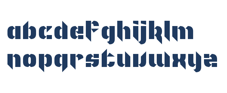 I'm Not Like Most Fonts Lowercase