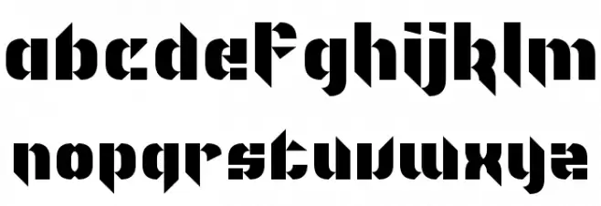 I'm Not Like Most Fonts خط أحرف صغيرة