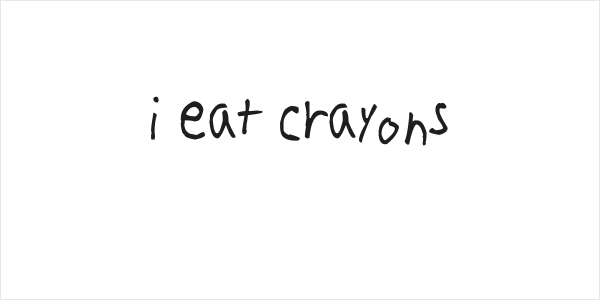 i eat crayons Logo