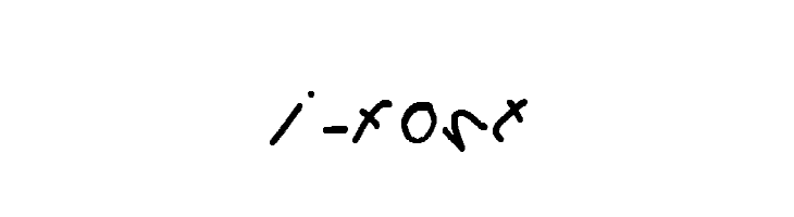 i-font Schriftart