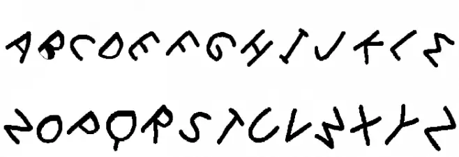 i-font Schriftart Groß