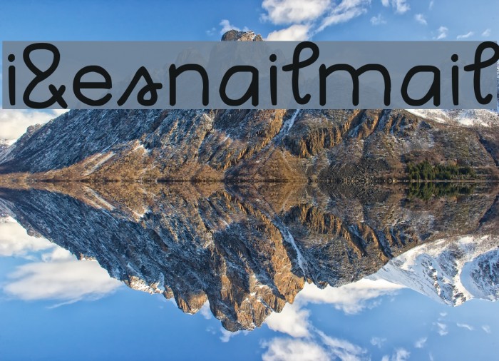 i&esnailmail Example 2