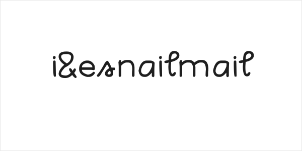 i&esnailmail Logo