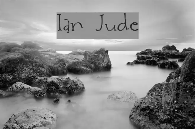 Ian Jude Font examples