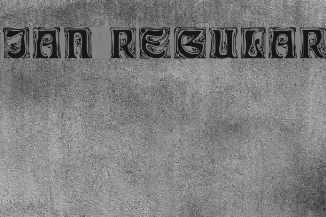 Ian Regular Font examples