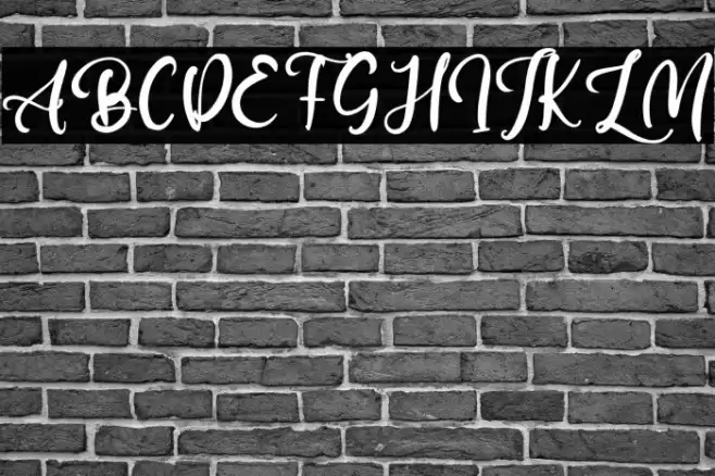 IanGillett Font examples