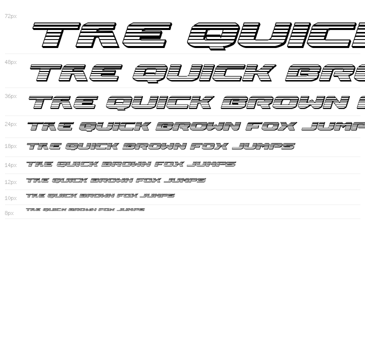 Iapetus Chrome Italic Waterfall