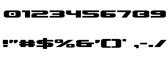 Iapetus Expanded Font OTHER CHARS