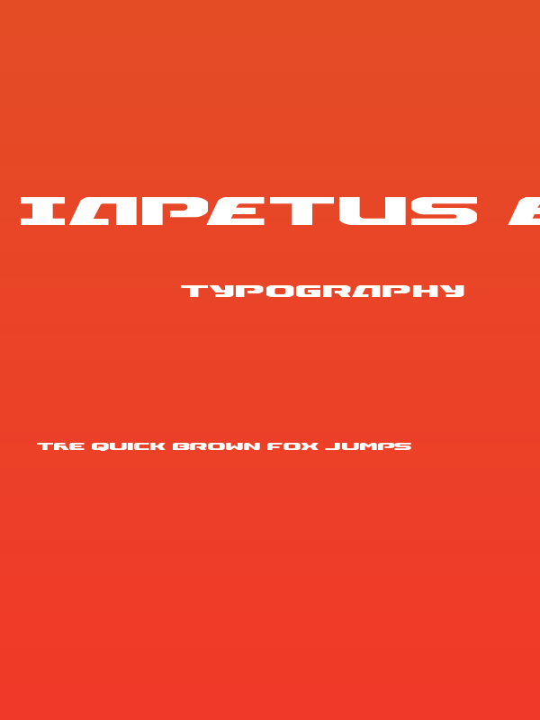 Iapetus Expanded Poster