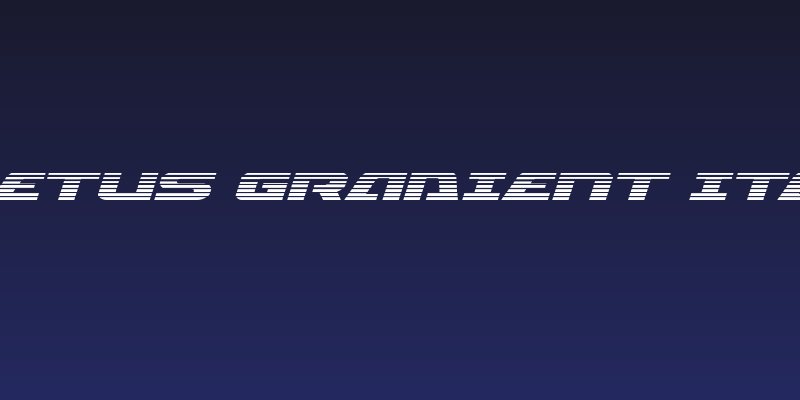Iapetus Gradient Italic Social Header