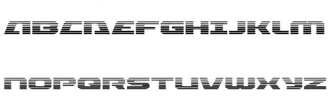 Iapetus Gradient Regular Schriftart Groß