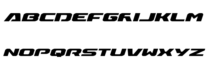 Iapetus Italic Font LOWERCASE