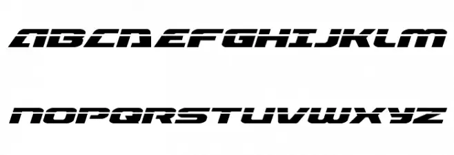 Iapetus Laser Italic Polices MAJUSCULES