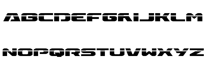 Iapetus Laser Regular Font LOWERCASE