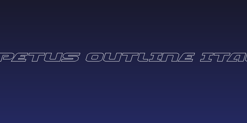 Iapetus Outline Italic Social Header