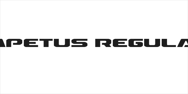 Iapetus Regular Logo