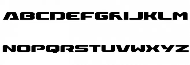 Iapetus Regular Schriftart Kleinbuchstaben
