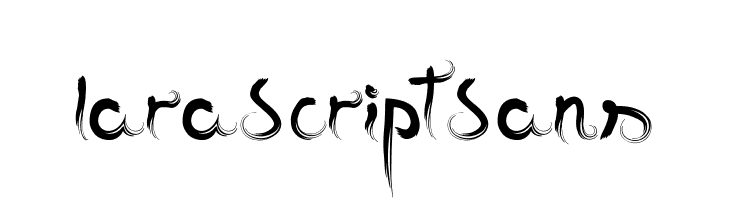 Iara-Script-Sans  免费字体下载