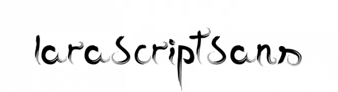 Iara-Script-Sans  नि: शुल्क फ़ॉन्ट्स डाउनलोड